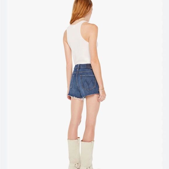 MOTHER Dodger short on Did You Bring Me Anything Size 28 NWT $228.00 - Picture 7 of 8